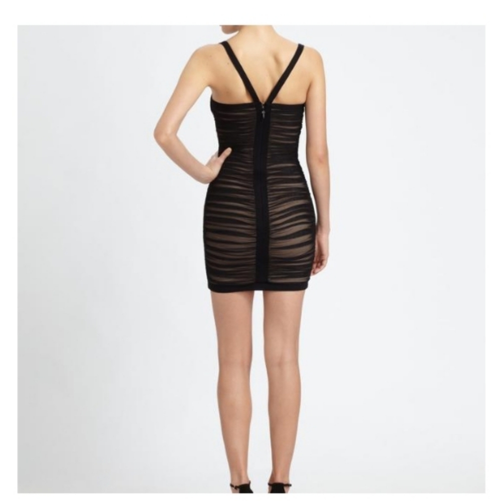 Womens bodycon little black dress. - Picture 7 of 8